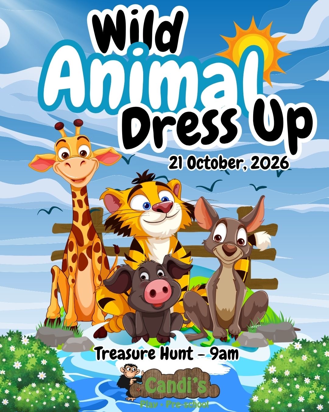 Wild Animal Dress Up poster